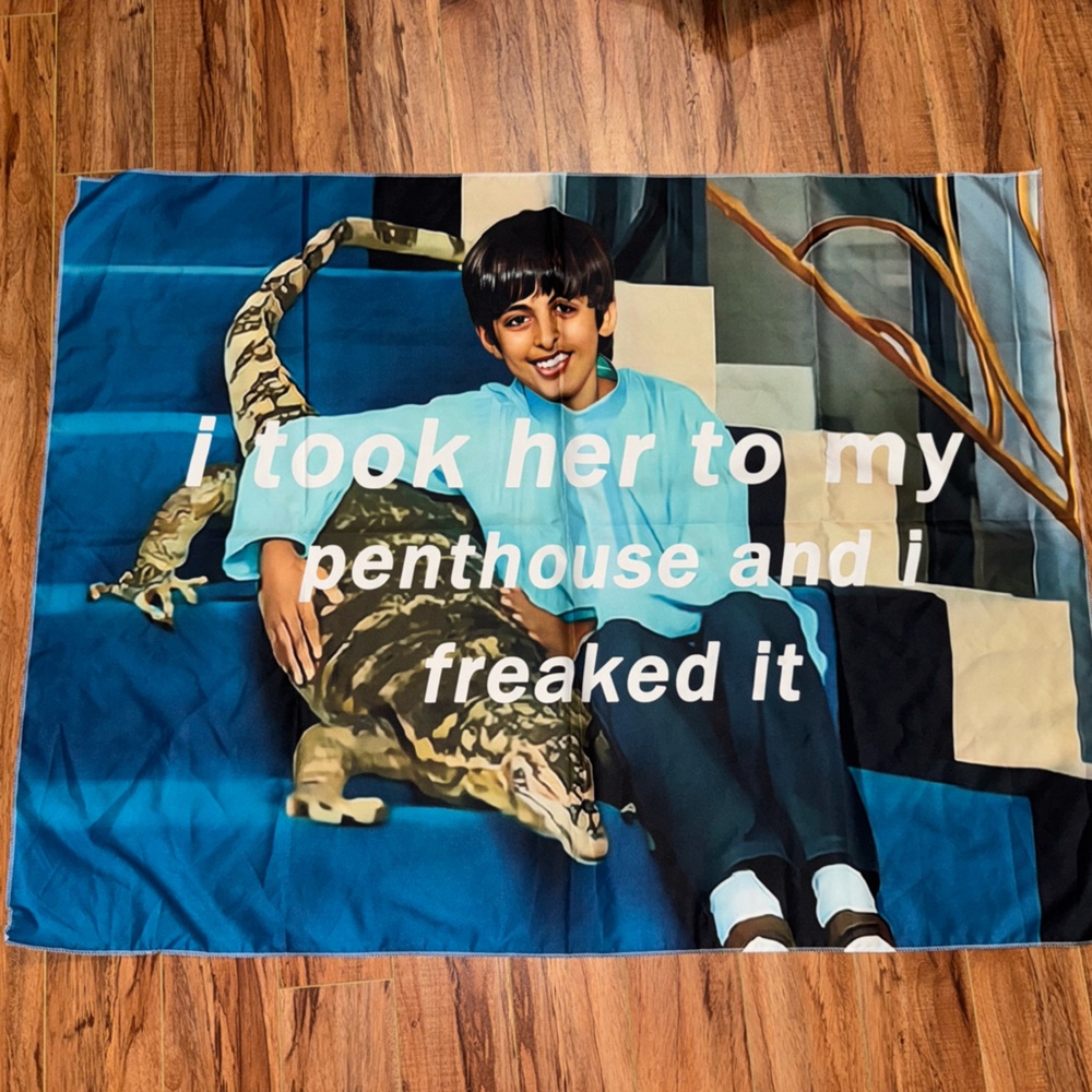 Ravi penthouse tapestry flag